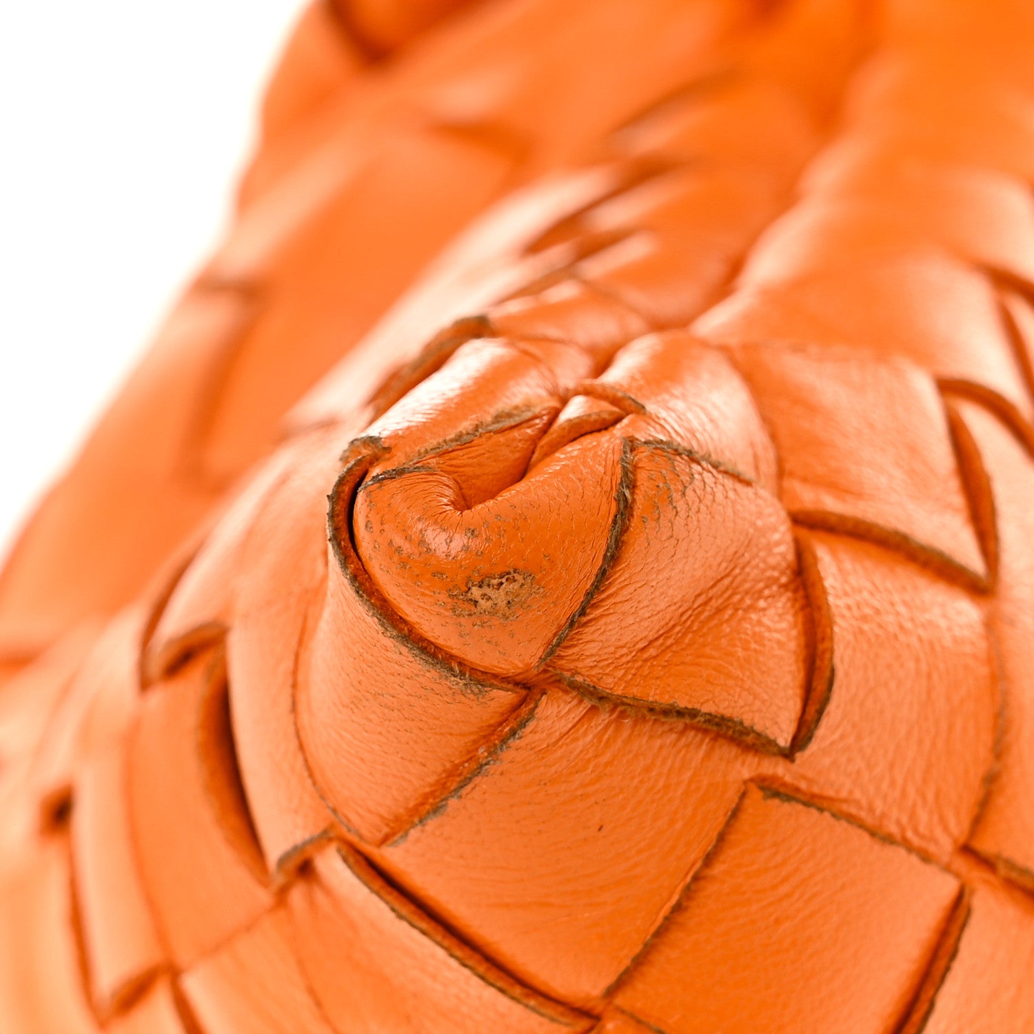 Bottega Veneta Nappa Intrecciato BV Twist Orange 14 of 14