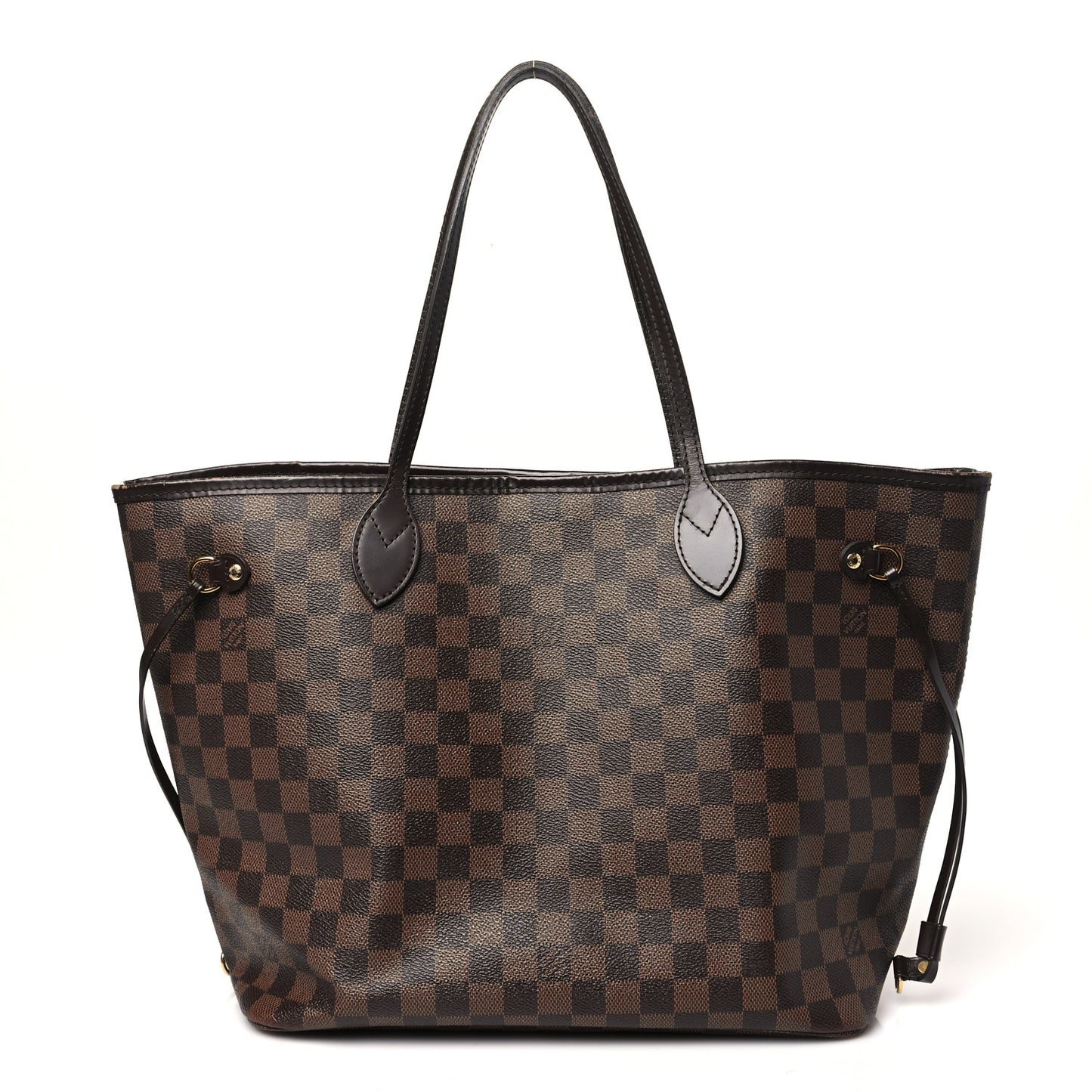 Damier Ebene Neo Neverfull MM Rose Ballerine