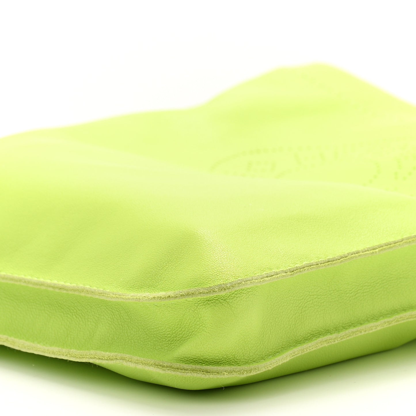 Lambskin Clou De Selle Pouch Kiwi