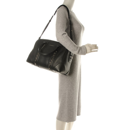 Givenchy Sugar Goatskin Medium Chain Animation Lucrezia Black 2 of 7