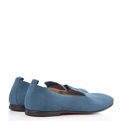 Hermes Suede Mens Milano Loafers 42 4 of 7