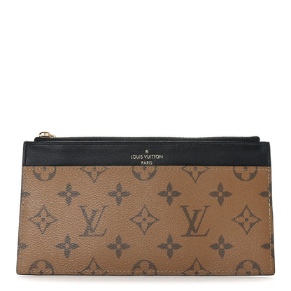 Louis Vuitton Reverse Monogram Slim Purse 1 of 6