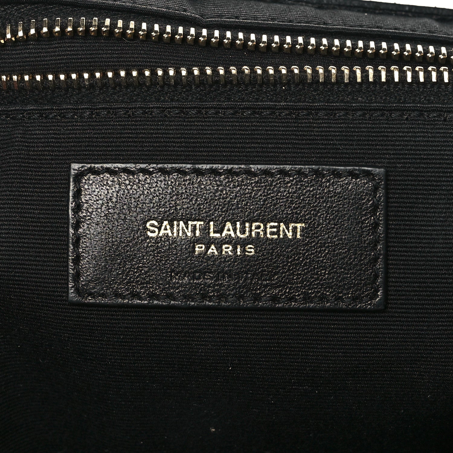 Saint Laurent Lambskin Patchwork Monogram Large Jamie Black 6 of 10