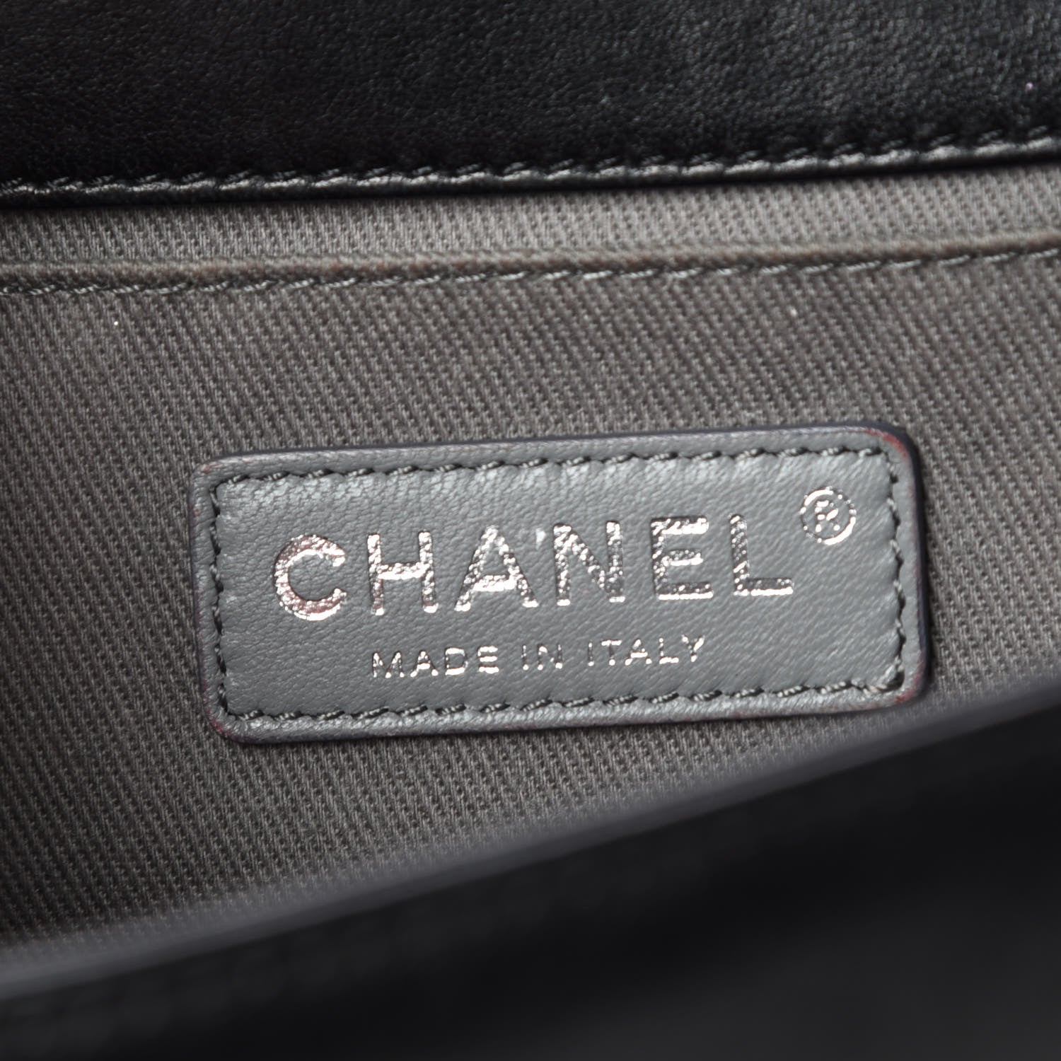 Chanel Lambskin Quilted Medium Boy Flap Black 6 of 10