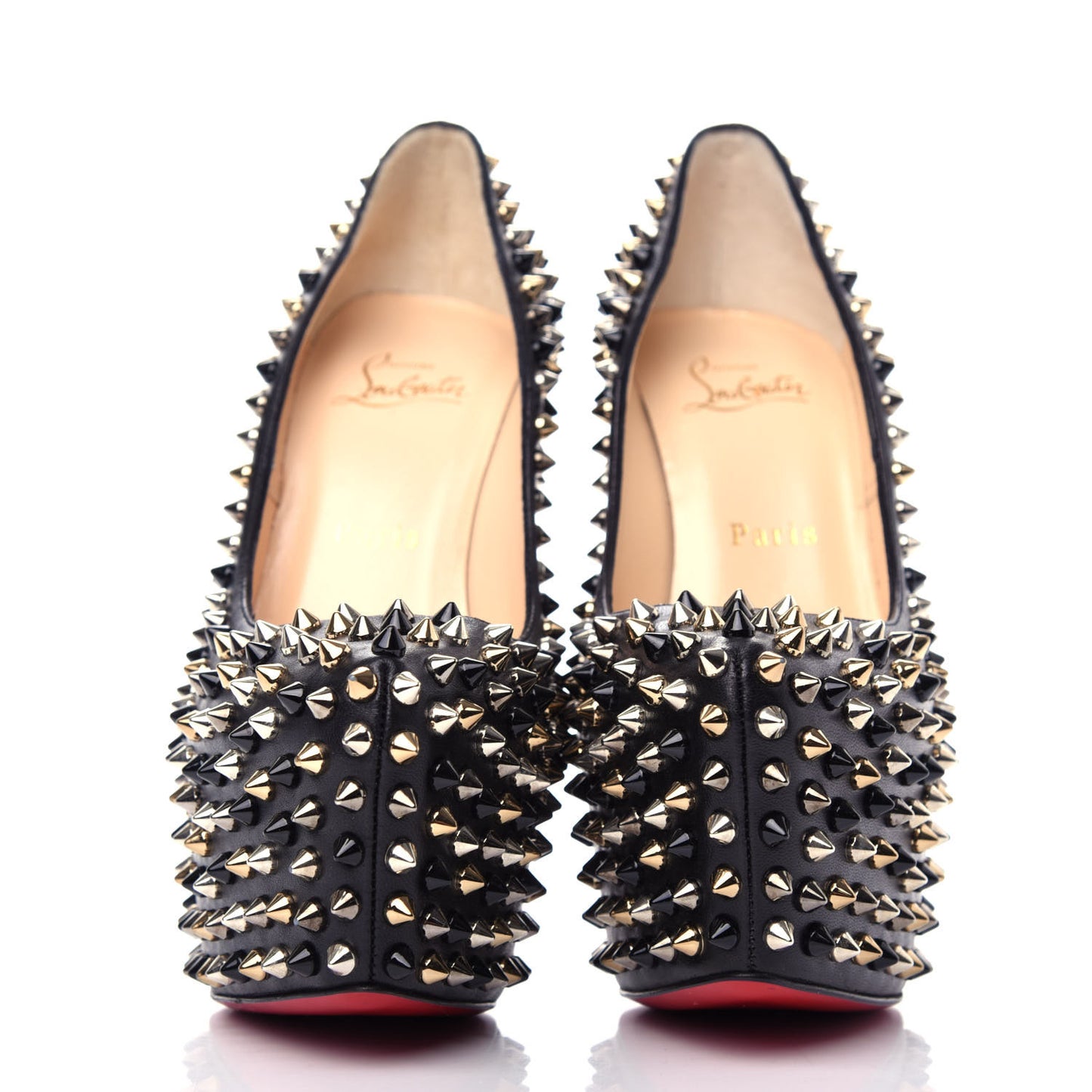 Nappa Daffodile Spikes 160 Pumps 37 Black