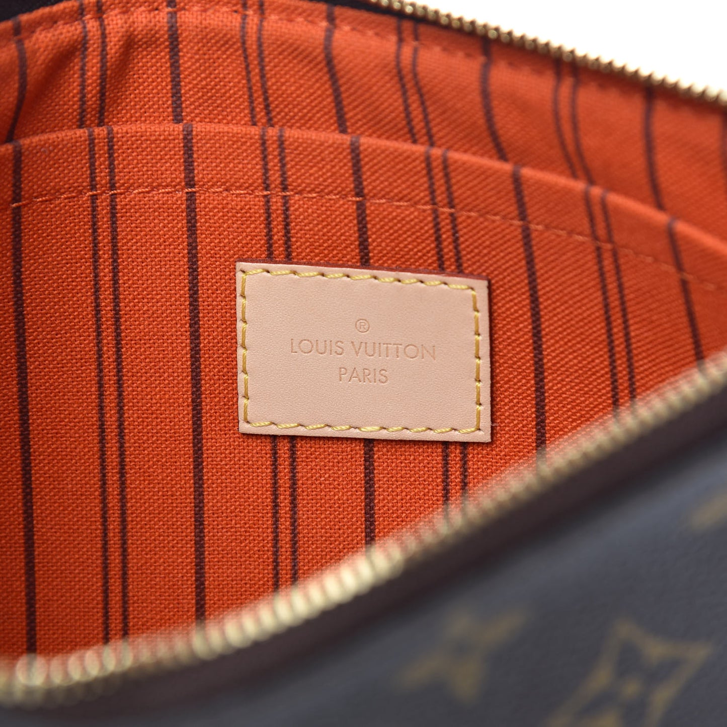 Monogram Neverfull MM GM Pochette Piment