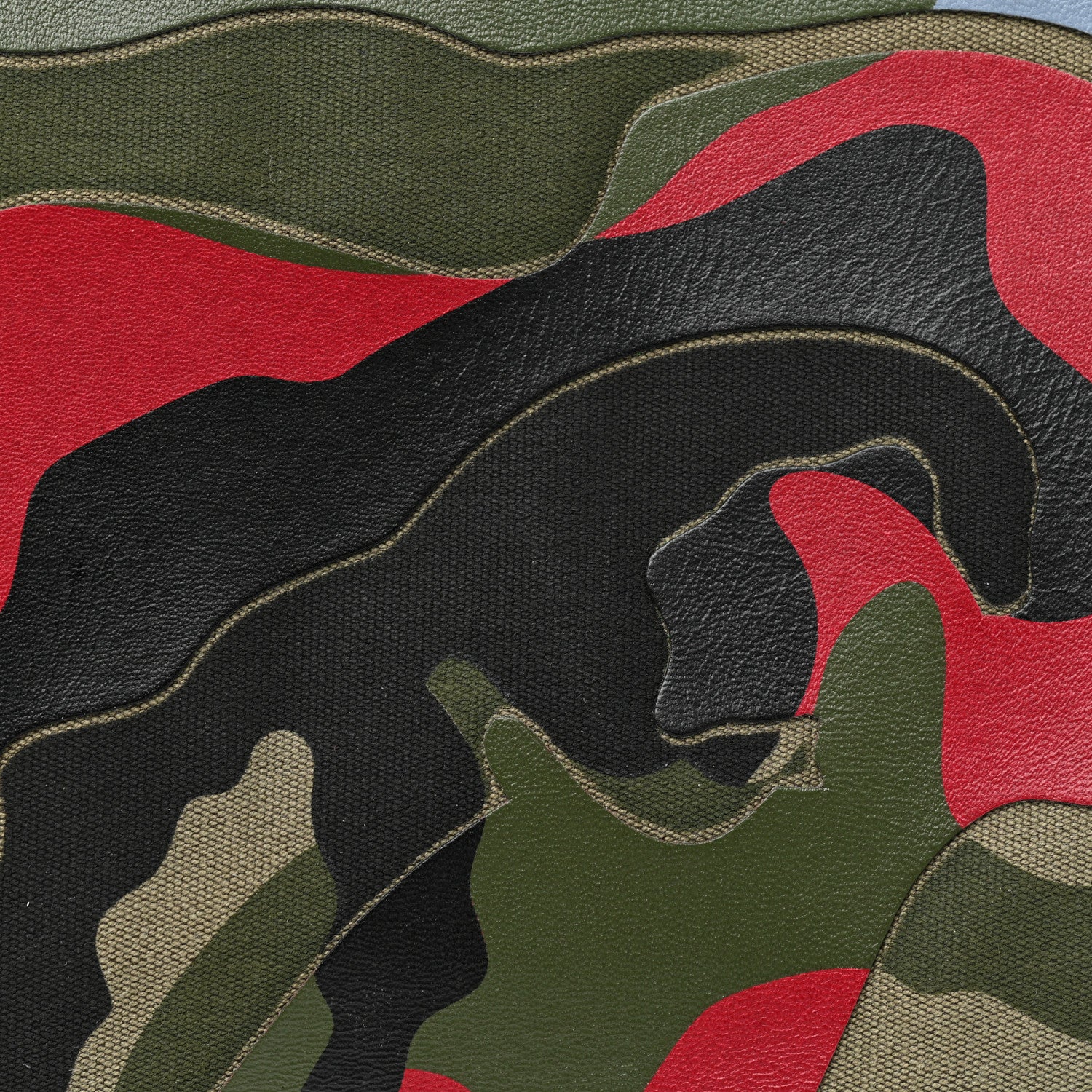 Valentino Garavani Nylon Camouflage Rockstud Tote Multicolor 13 of 13