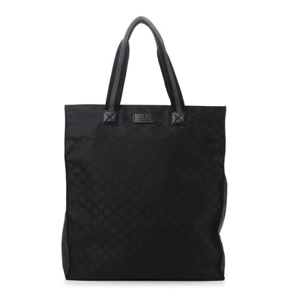 Gucci Nylon Monogram Vertical Tote Black 1 of 12