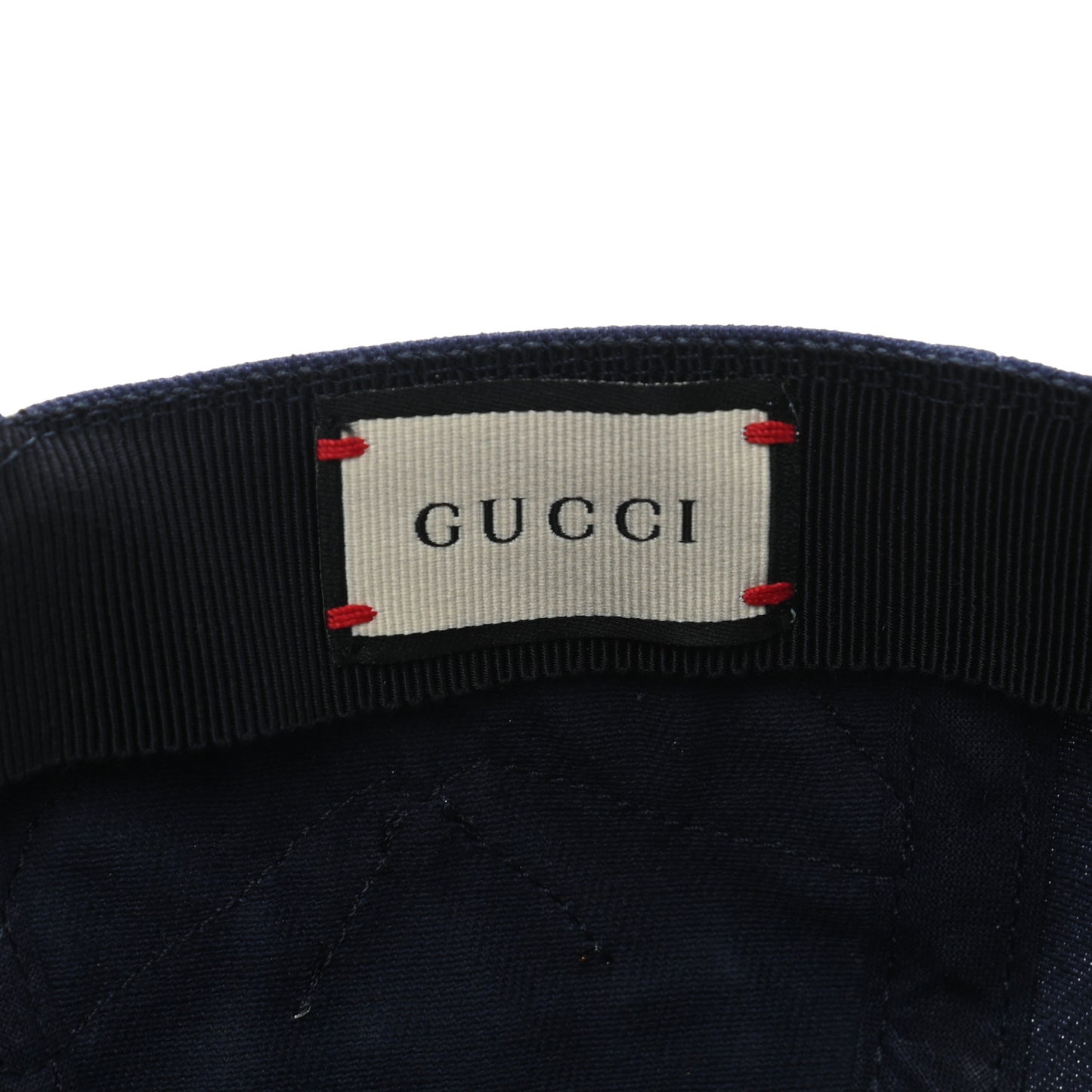Cotton Moth Embroidered Baseball Hat 57 Navy