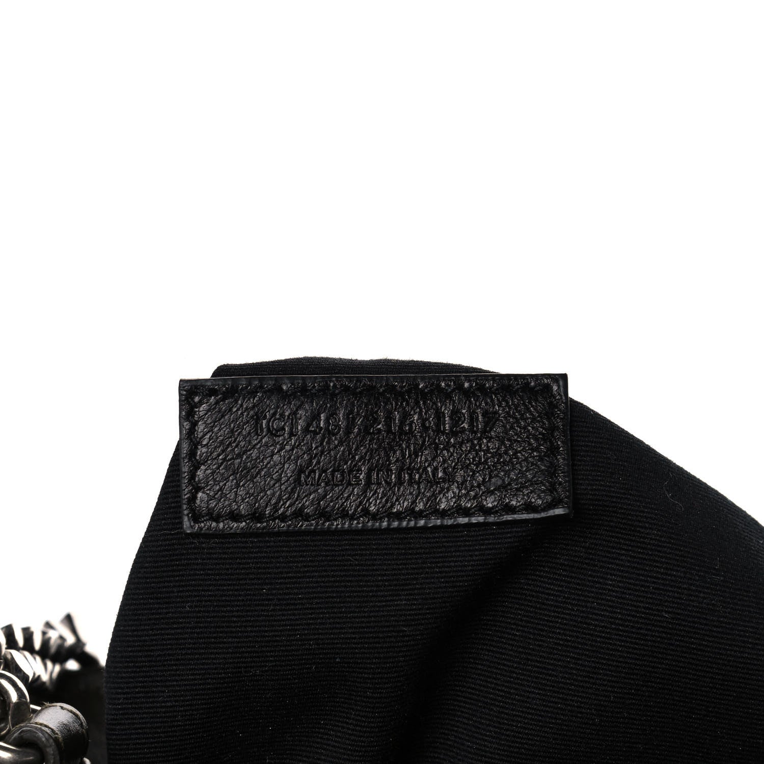 Saint Laurent Calfskin Y Quilted Monogram Medium Loulou Chain Satchel Kaki Fonce 8 of 14
