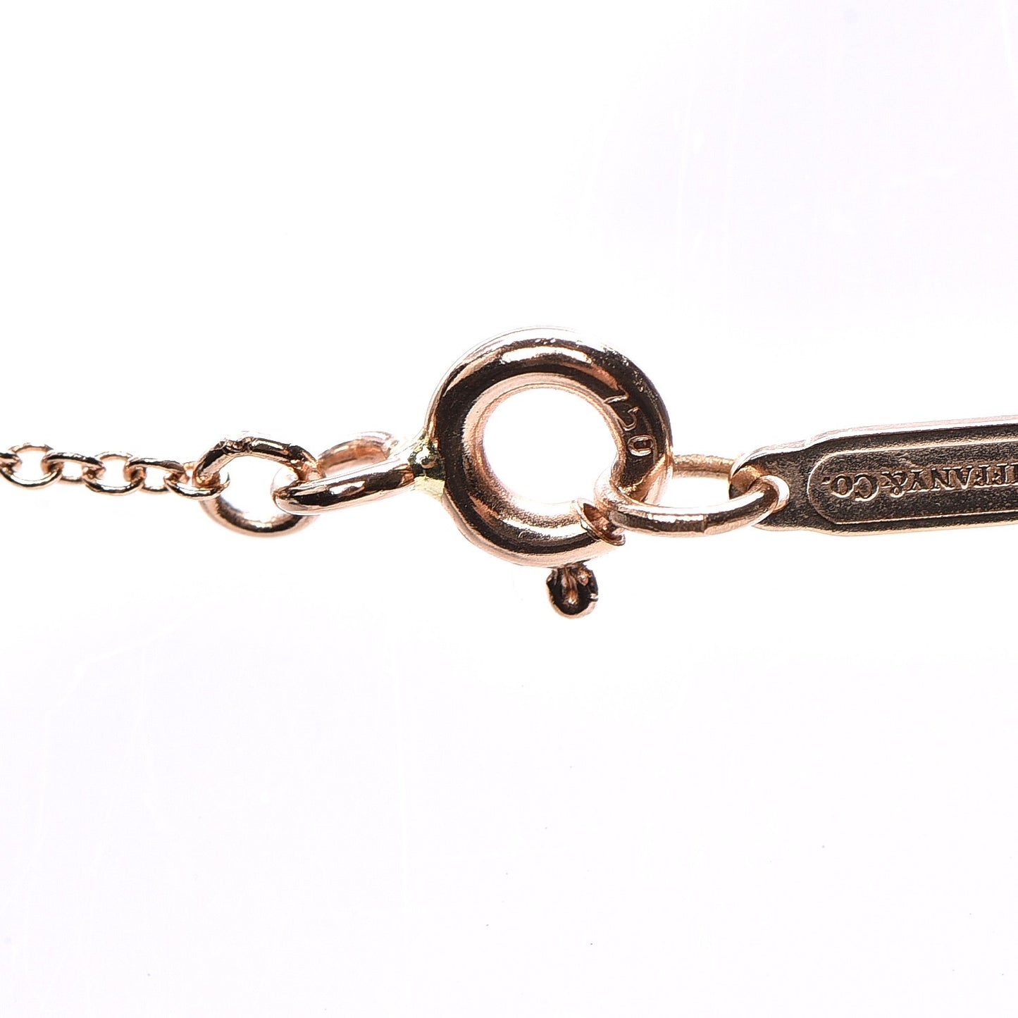 18K Rose Gold Mini Bow Pendant Necklace