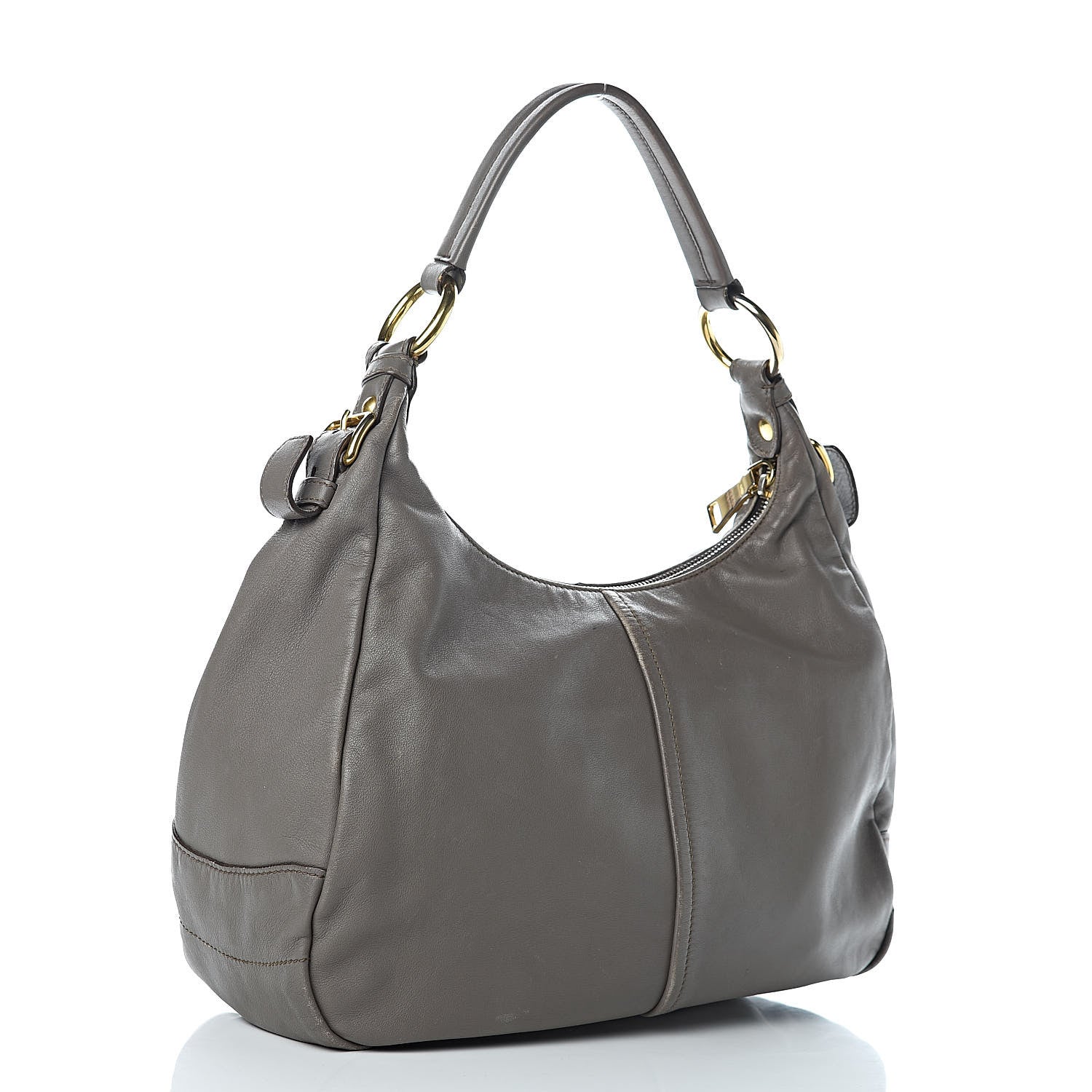Prada Soft Calf Hobo Bambu 3 of 15