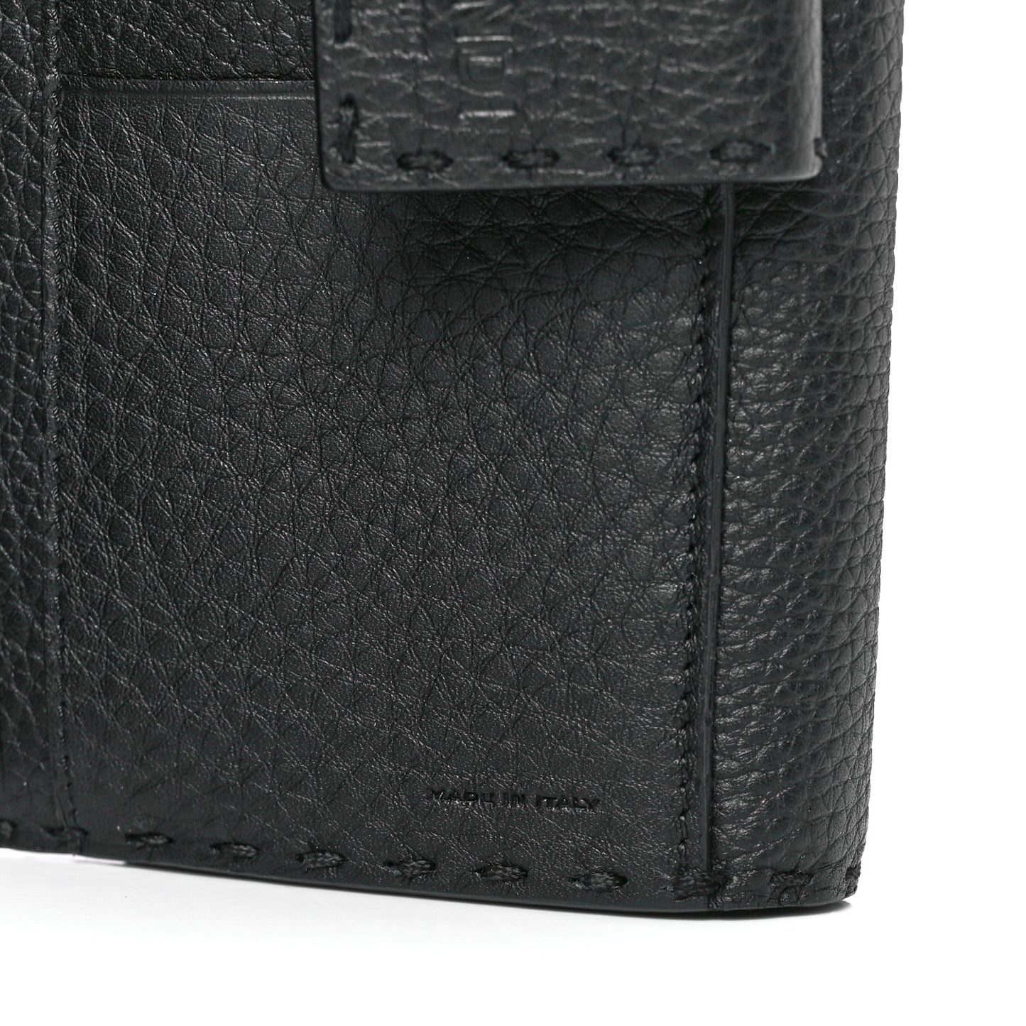 Cuoio Romano Selleria Peekaboo Continental Wallet Asfalto