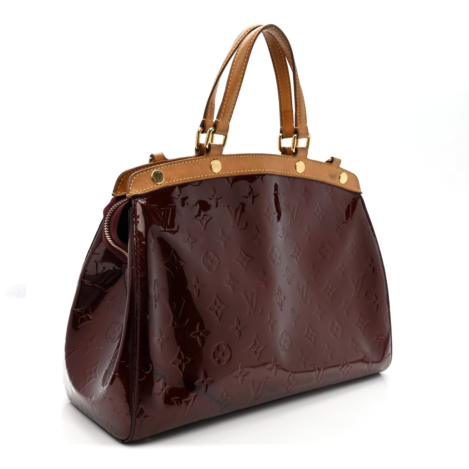 Louis Vuitton Vernis Brea MM Rouge Fauviste 1854488 – FASHIONPHILE