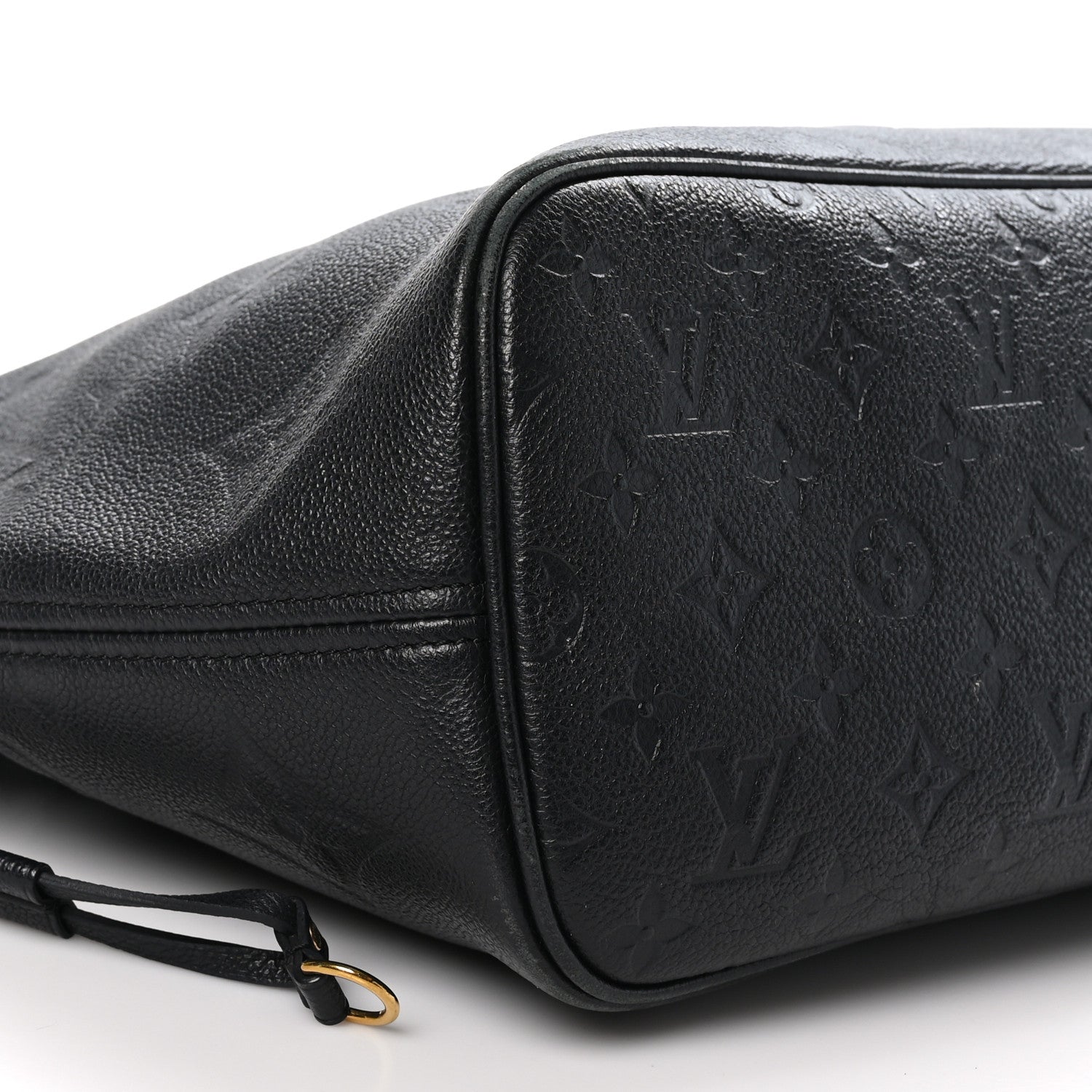 Louis Vuitton Empreinte Monogram Giant Neverfull MM Black 8 of 9