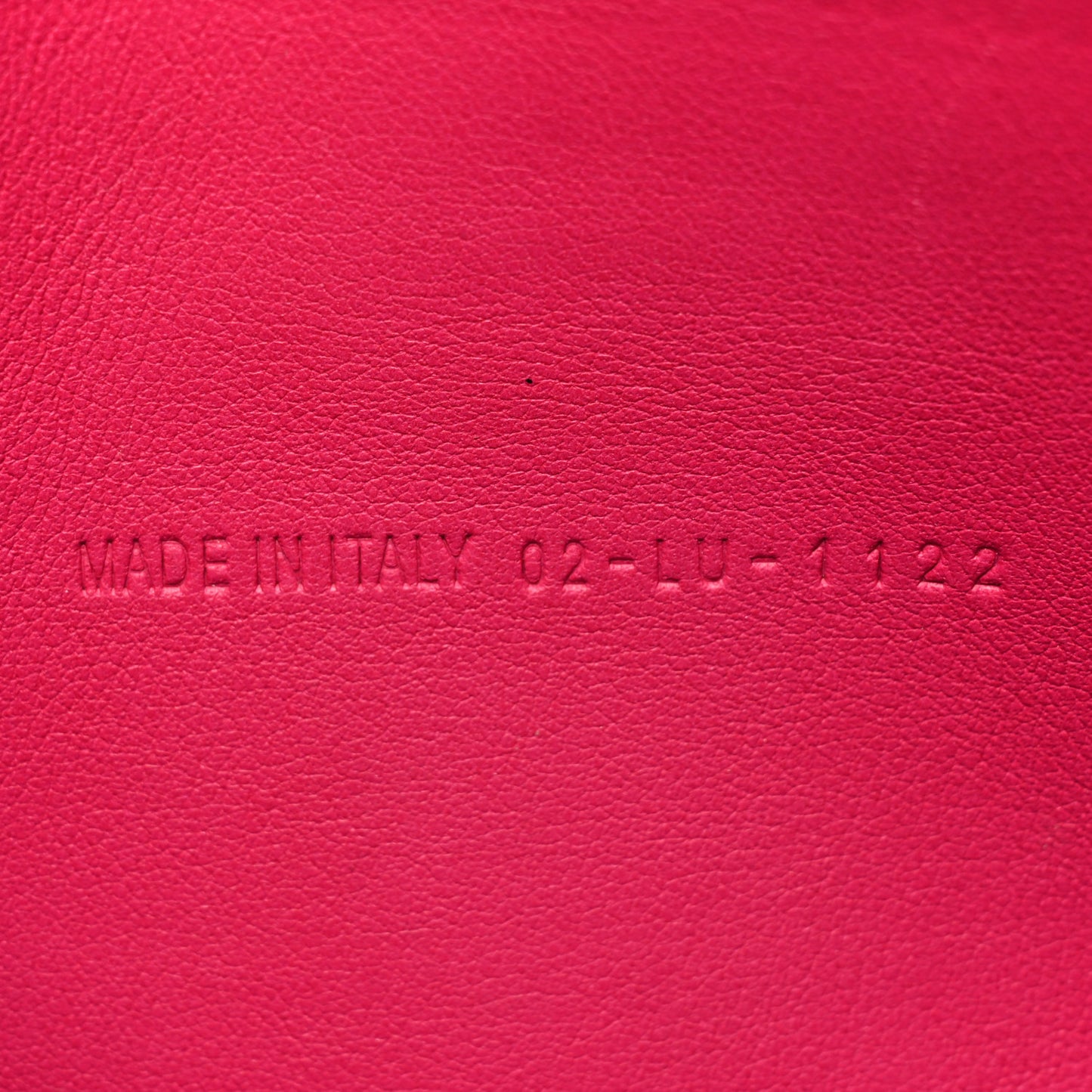 Patent Cannage New Lock Pouch Fuchsia