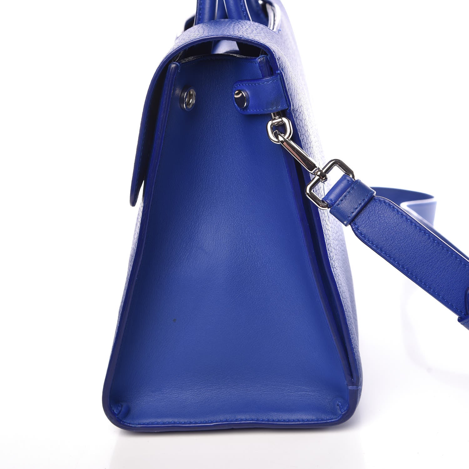 Christian Dior Bullcalf Medium Diorever Flap Yves Klein Blue 15 of 19