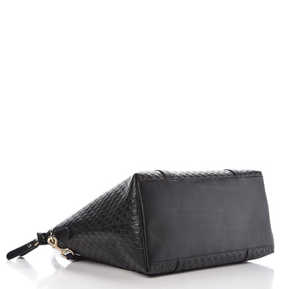 Gucci Soft Microguccissima Dome Satchel Black 5 of 9