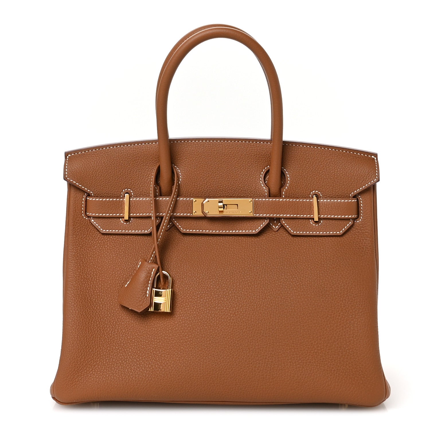 Hermes Togo BIRKIN 30 Gold 1 of 11