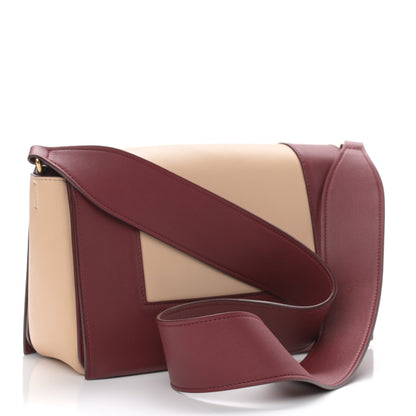 Celine Shiny Smooth Calfskin Medium Frame Shoulder Bag Ruby Nude 3 of 11