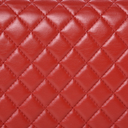Chanel Calfskin Quilted New Medium Boy Flap Red 12 of 21
