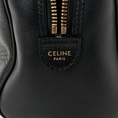 Celine Smooth Calfskin Triomphe Small Boston Bag Black 8 of 11