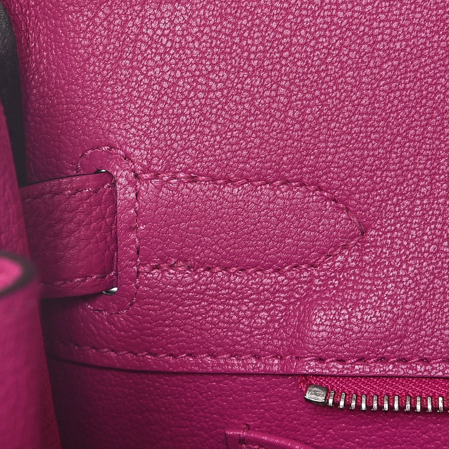 Togo Birkin 30 Rose Pourpre