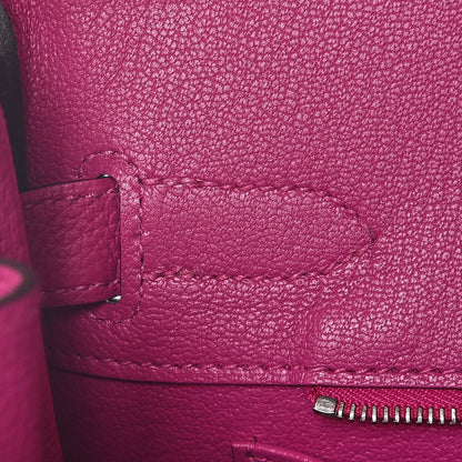 Hermes Togo Birkin 30 Rose Pourpre 13 of 34