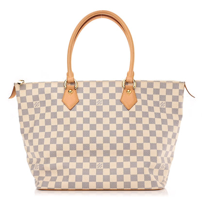 Louis Vuitton Damier Azur Saleya MM 1 of 8
