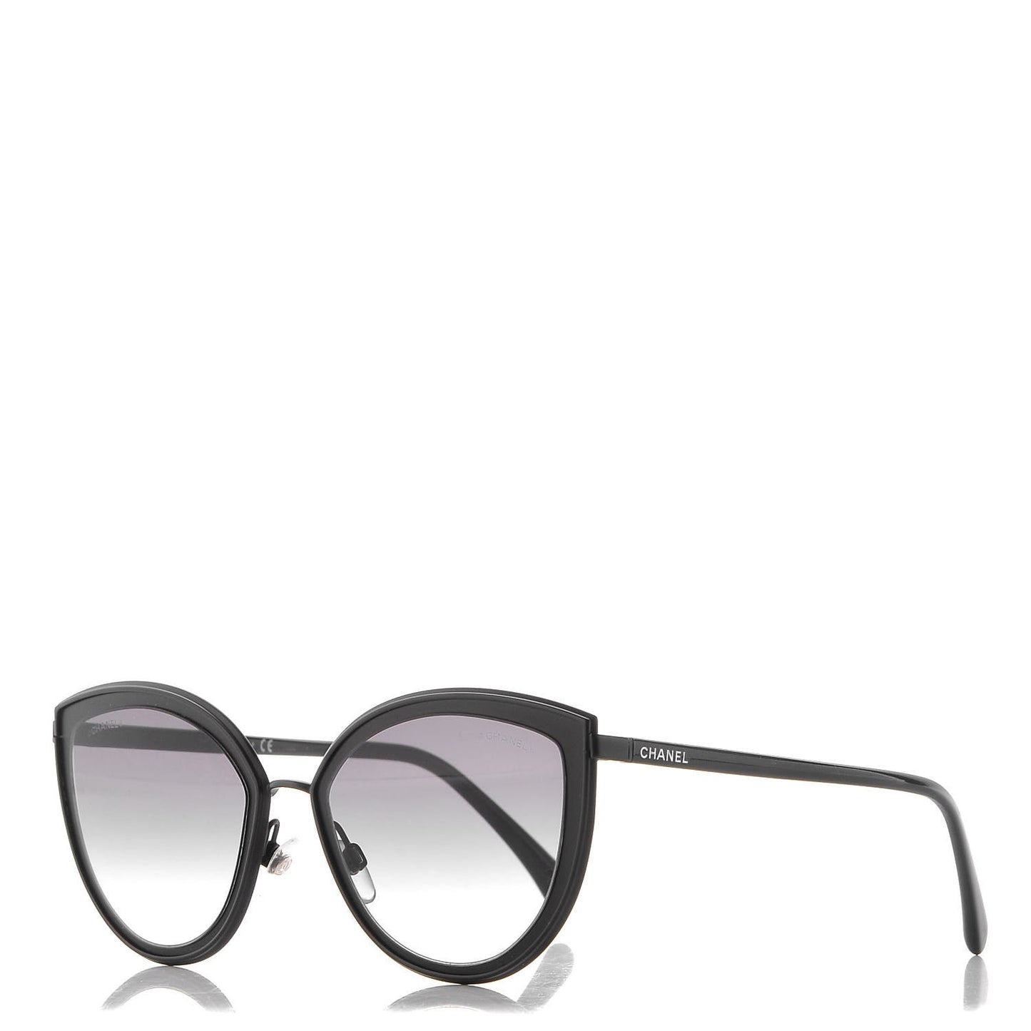 Cat Eye Sunglasses 4222 Black
