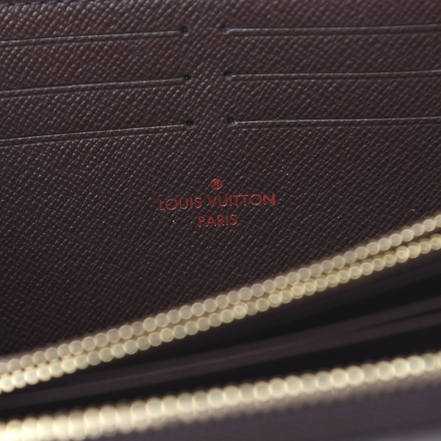Damier Ebene Zippy Wallet