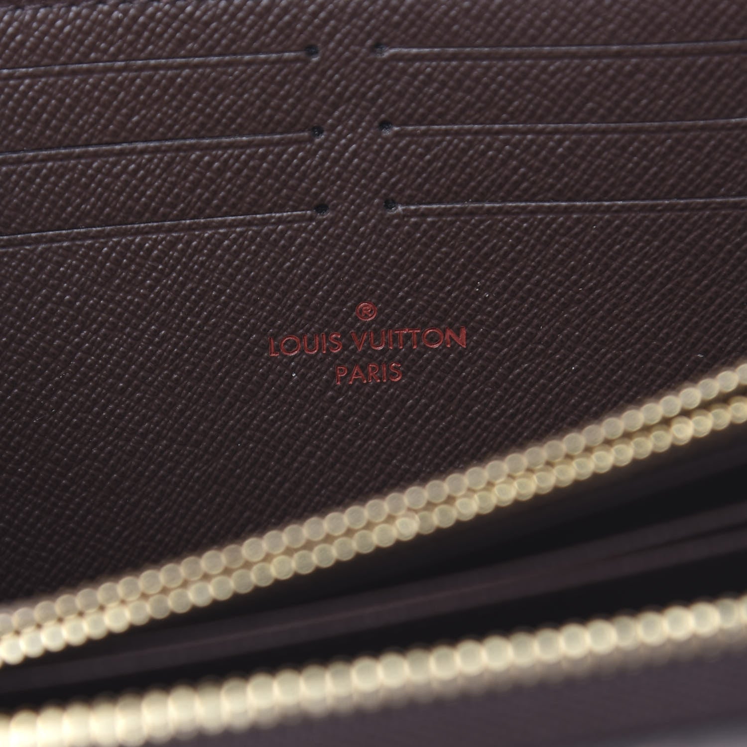 Louis Vuitton Damier Ebene Zippy Wallet 6 of 7