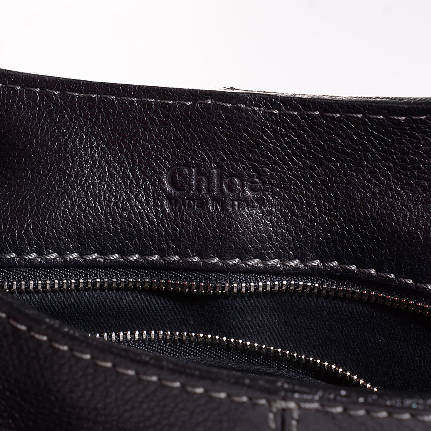 Leather Paddington Hobo Black
