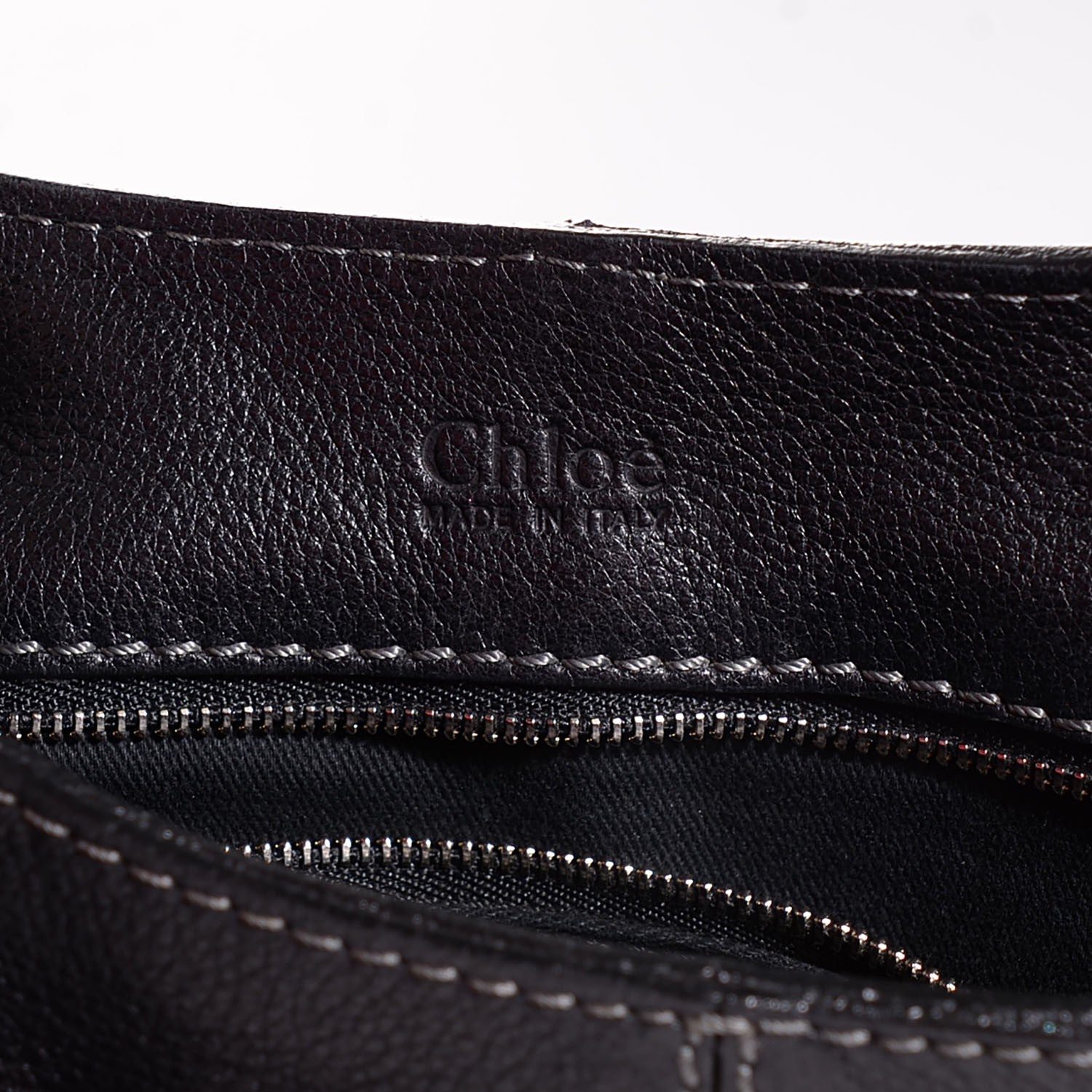 Chloe Leather Paddington Hobo Black 6 of 8