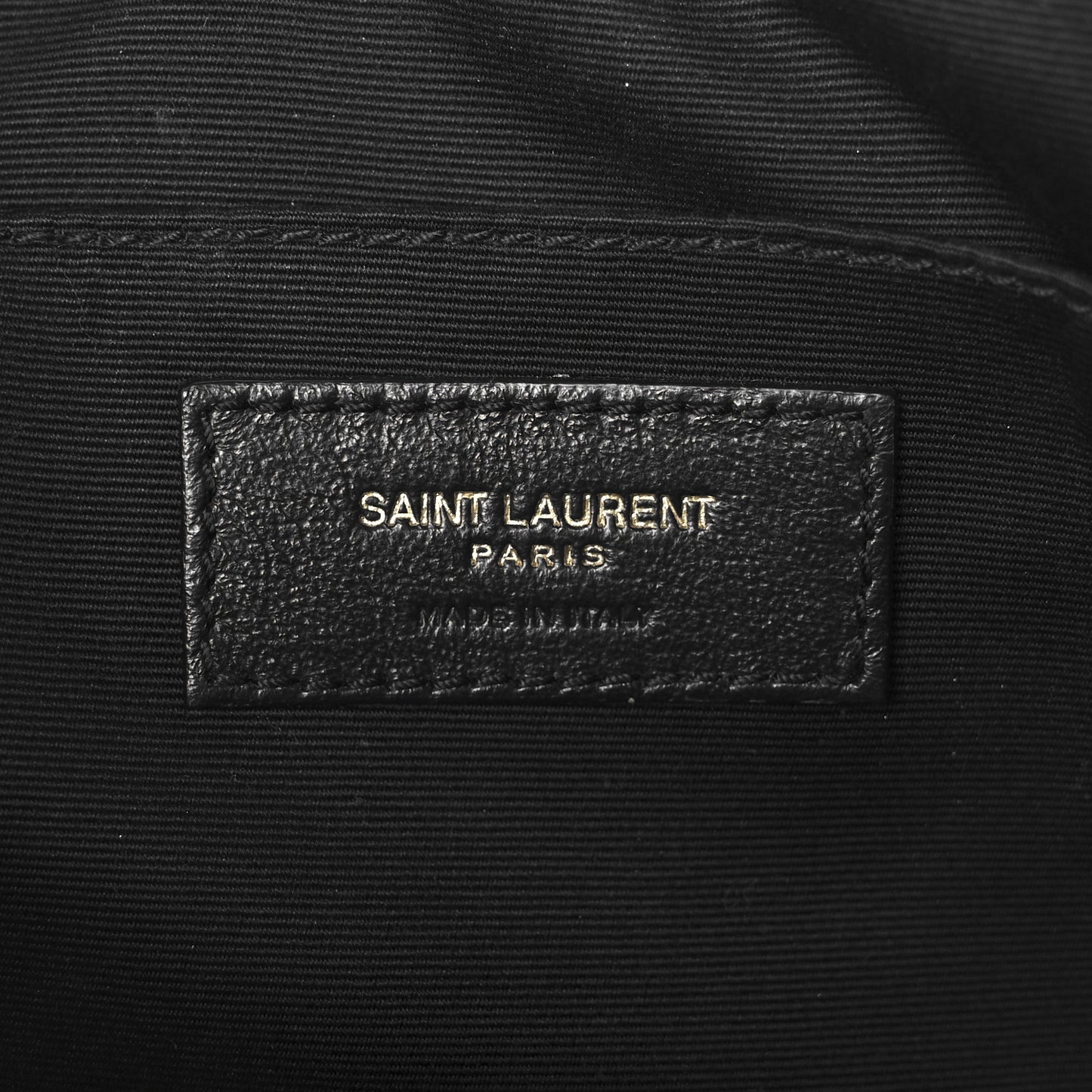 Calfskin Matelasse Monogram Lou Camera Bag Black