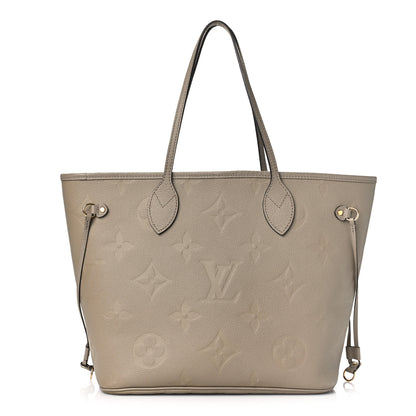 Louis Vuitton Empreinte Monogram Giant Neverfull MM Tourterelle 1 of 9