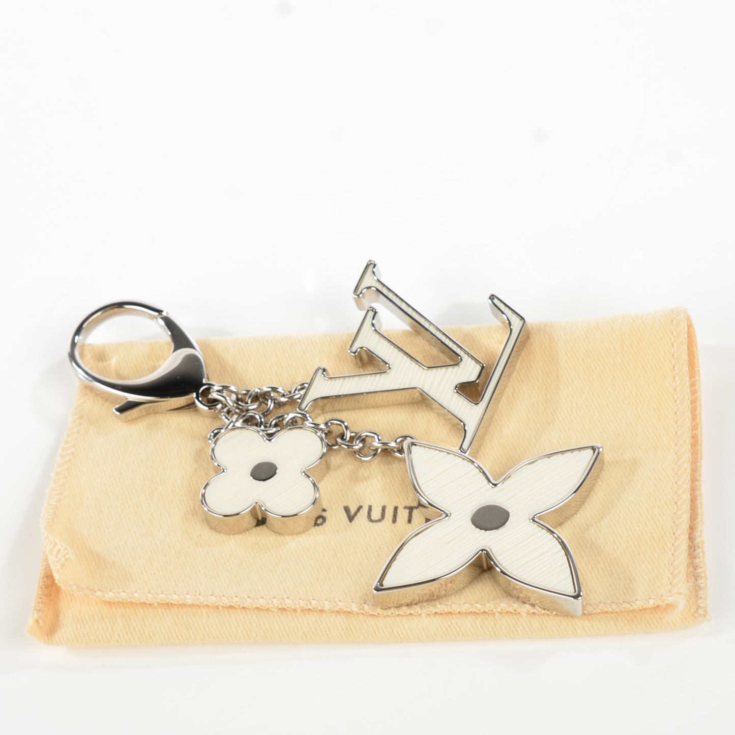 Fleur d'Epi Bag Charm Ivory