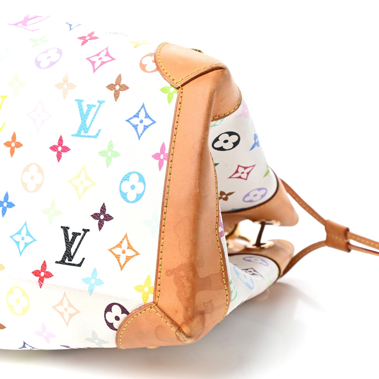 Louis Vuitton Monogram Multicolor Ursula White 8 of 10