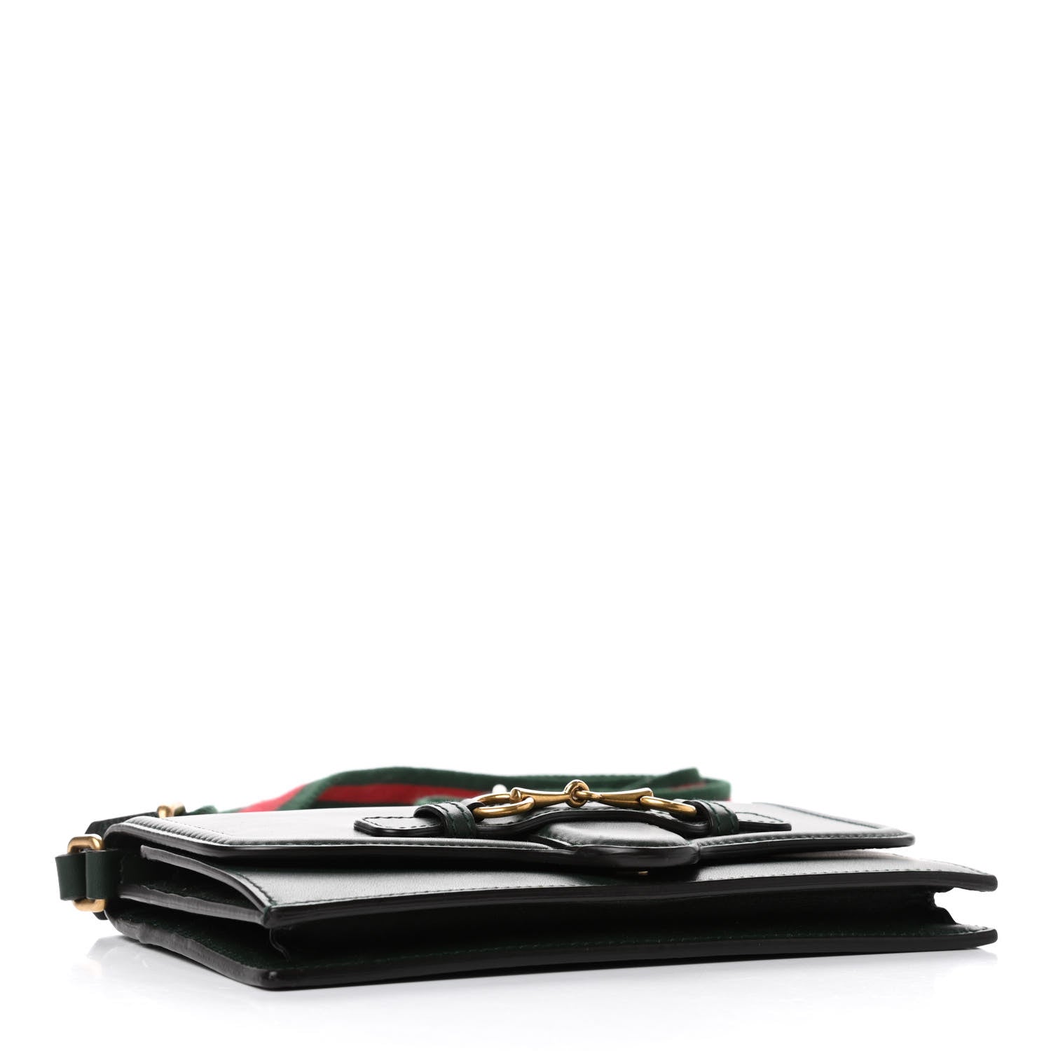 Gucci Calfskin Lady Web Convertible Wallet Green 3 of 4
