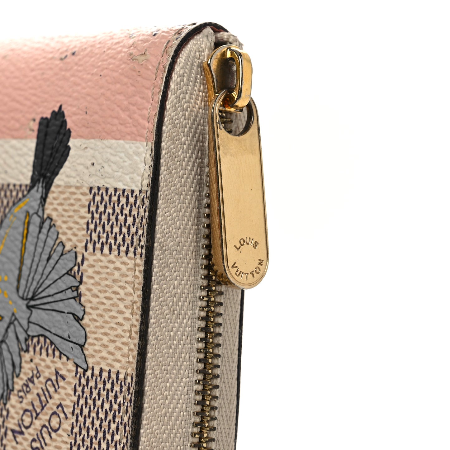 Damier Azur 2018 Christmas Animation Zippy Coin Purse