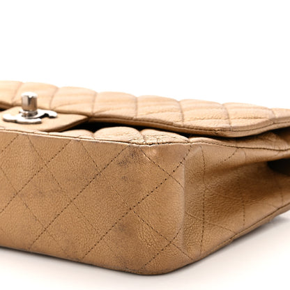 Chanel Metallic Caviar Quilted Medium Double Flap Copper 10 of 13