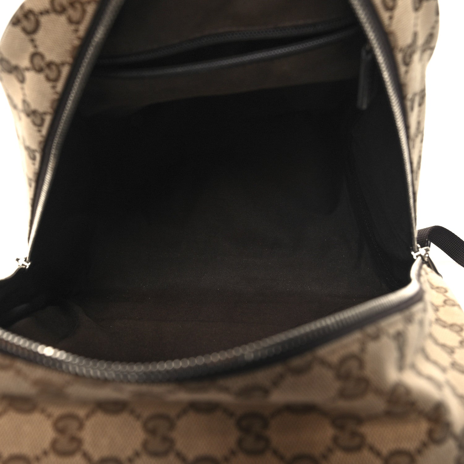 Gucci Monogram Travel Backpack Dark Brown 5 of 11