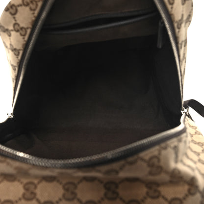 Gucci Monogram Travel Backpack Dark Brown 5 of 11