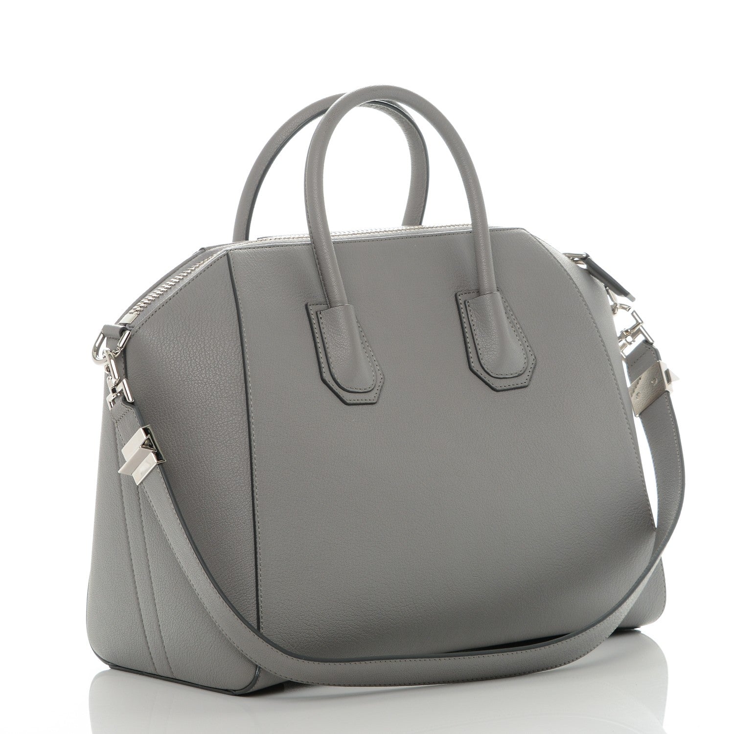 Givenchy Sugar Goatskin Medium Antigona Pearl Grey 3 of 7