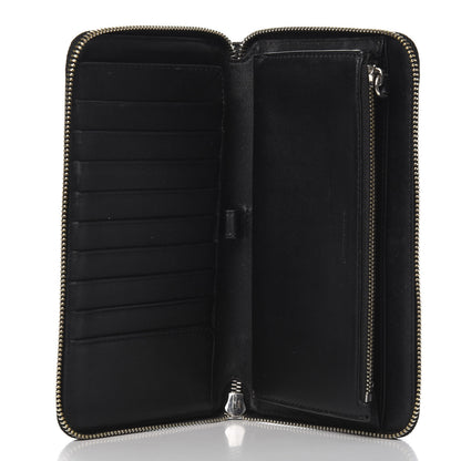 Burberry London Check Large Zip Around Wallet Charcoal 5 of 8