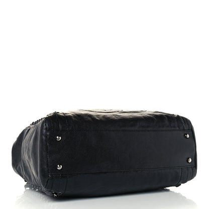 Chanel Glazed Caviar Modern Chain Tote Black 4 of 10