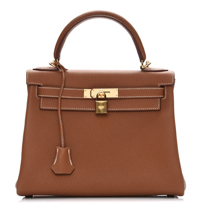 Hermes Togo Kelly Retourne 28 Gold 1 of 30
