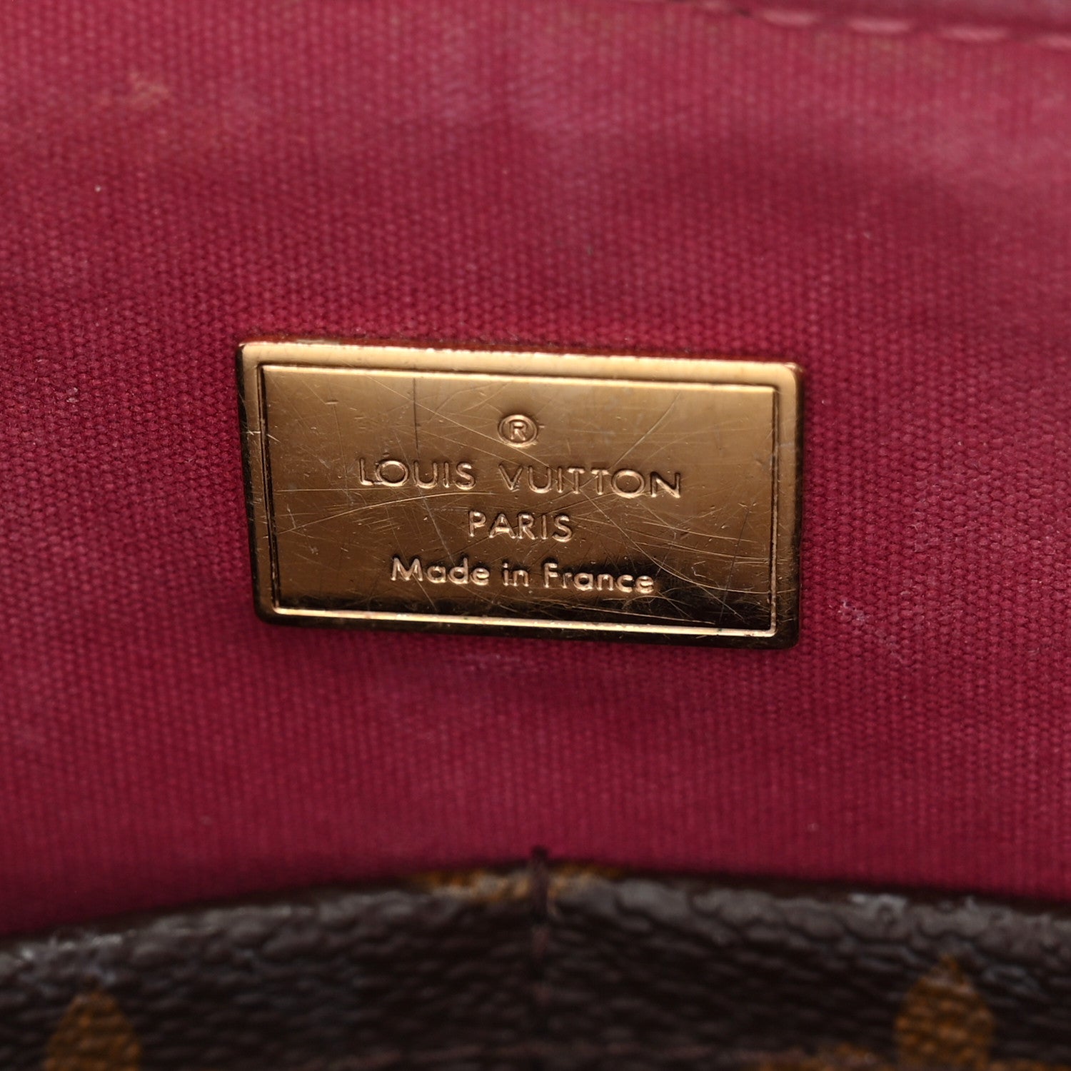 Louis Vuitton Patent Calfskin Miroir Tote Magenta 6 of 11