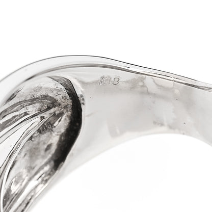 Parker & West by FASHIONPHILE 18K White Gold Diamond 1.75ctw Crossover Band Ring 58 8.25 11 of 11