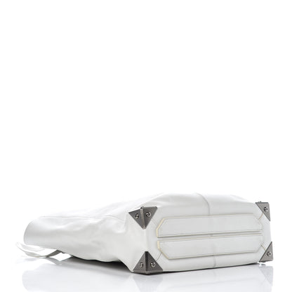 Alexander Wang Pebbled Calfskin Prisma Skeletal Tote White 5 of 25